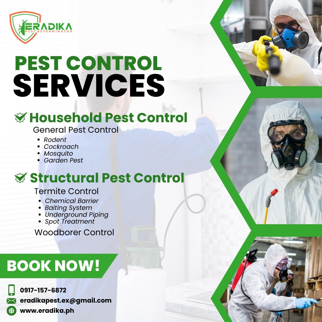 The Best Pest Control Services in Pasig City Eradika Pest Exterminator